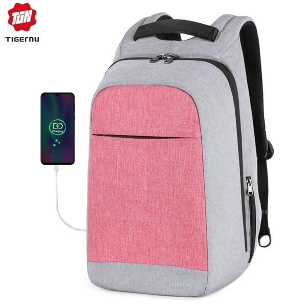 multi fashion female feminina mochila pink 15.6" lapanti theft backpacks travel women school backpack for girls business bag y201224
multi fashion female feminina mochila pink 15.6" lapanti theft backpacks travel women school backpack for girls business bag y201224