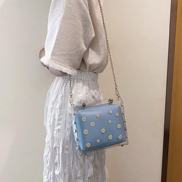 designer bags women bags 2020 summer lwomen's messenger bag transparent chrysanthemum pattern two-piece bag
designer bags women bags 2020 summer lwomen's messenger bag transparent chrysanthemum pattern two-piece bag