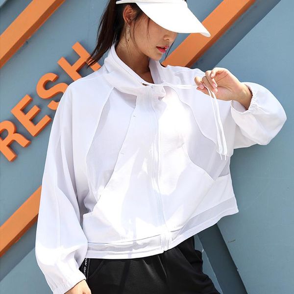 2021 fashion outdoor sportswear stand-up collar korean loose yoga wear long sleeve mesh stitching running thin sports jacket, Black;brown
2021 fashion outdoor sportswear stand-up collar korean loose yoga wear long sleeve mesh stitching running thin sports jacket, Black;brown