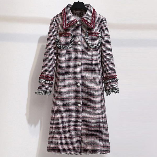 brand fashion women high luxury vintage elegant slim woolen wool jacket coat, Black
brand fashion women high luxury vintage elegant slim woolen wool jacket coat, Black