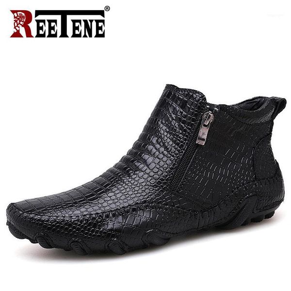 boots reetene spring autumn genuine leather men waterproof ankle casual shoes non-slip men's hiking shoes1, Black
boots reetene spring autumn genuine leather men waterproof ankle casual shoes non-slip men's hiking shoes1, Black