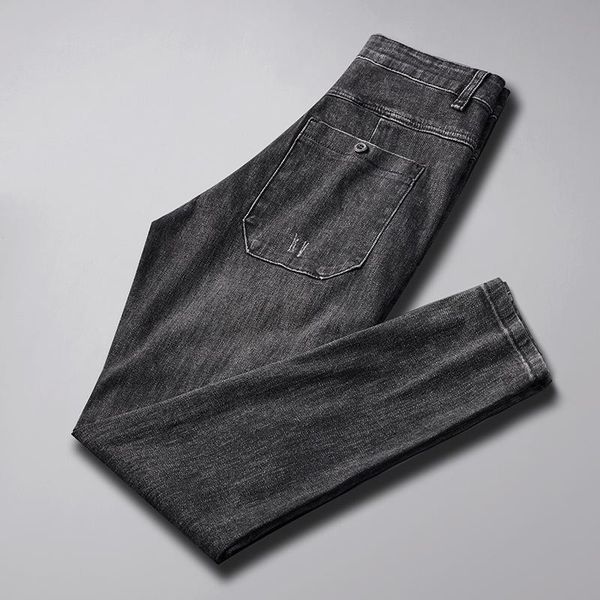men's jeans autumn solid black men fashion causal stretch regular pencil pants, Blue
men's jeans autumn solid black men fashion causal stretch regular pencil pants, Blue