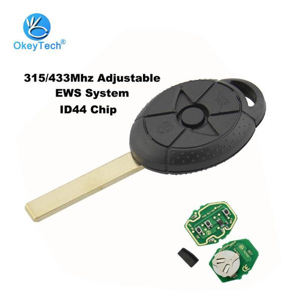 okeytech автомобили дистанционный ключ 3 кнопки 315 / 433mhz id44 чип keyless entry передатчика для старого mini cooper ews s r50 r53 2005-2
okeytech автомобили дистанционный ключ 3 кнопки 315 / 433mhz id44 чип keyless entry передатчика для старого mini cooper ews s r50 r53 2005-2