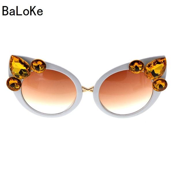sunglasses arrival fashion women baroque retro crystal cat eye rhinestone summer beach party gift, White;black
sunglasses arrival fashion women baroque retro crystal cat eye rhinestone summer beach party gift, White;black