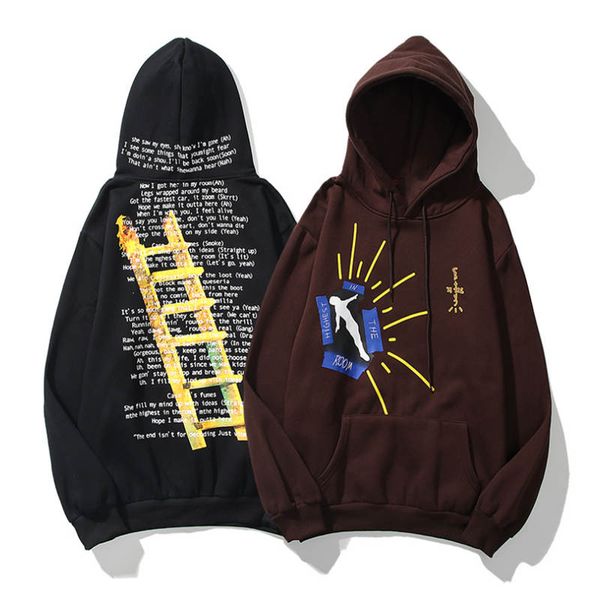 зима новый хип-хоп astroworld алфавит лестницы печати капюшоном sweatershirts мода уличный стиль мужской случайные толстовки черный коричнев, Black 
зима новый хип-хоп astroworld алфавит лестницы печати капюшоном sweatershirts мода уличный стиль мужской случайные толстовки черный коричнев, Black