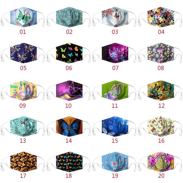 the new butterfly print mask breathable dustproof and foggy ear mask can put pm2.5 filter
the new butterfly print mask breathable dustproof and foggy ear mask can put pm2.5 filter