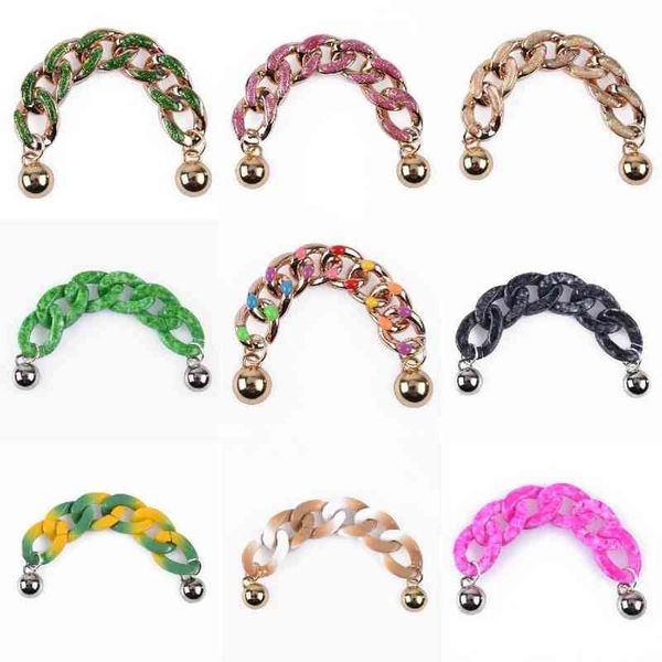 shoes accessories 1 pcs chains croc shoe charms bling colorful metal decorations rainbow lightweight large women gift 220121, White;pink
shoes accessories 1 pcs chains croc shoe charms bling colorful metal decorations rainbow lightweight large women gift 220121, White;pink