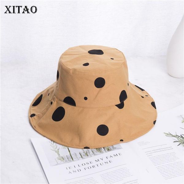 XITAO Spring Summer Korean Dome Dot Women Bucket Hat 2020 New Fashion Solid Color Sun Protection Bucket Hat Elegant DMY37931, Blue;gray
XITAO Spring Summer Korean Dome Dot Women Bucket Hat 2020 New Fashion Solid Color Sun Protection Bucket Hat Elegant DMY37931, Blue;gray
