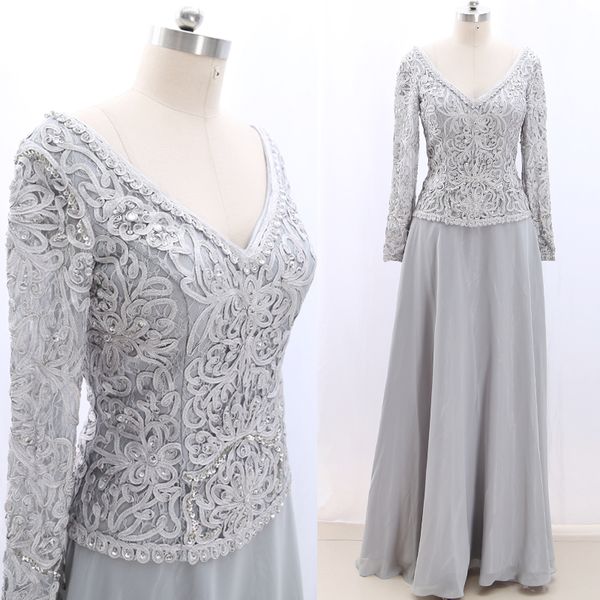 silver long sleeves lace chiffon long evening dresses 2021 v neck prom gowns for party, Black;red
silver long sleeves lace chiffon long evening dresses 2021 v neck prom gowns for party, Black;red