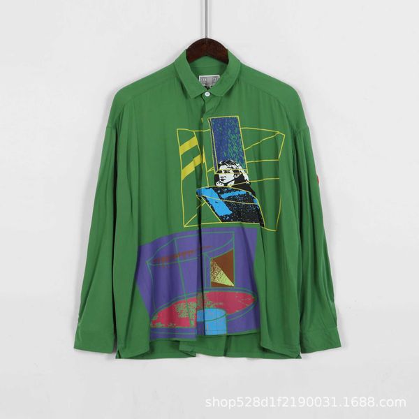 men's casual shirts new c.e loose graffiti color painted men's women's shirts in autumn and winter 2020, White;black
men's casual shirts new c.e loose graffiti color painted men's women's shirts in autumn and winter 2020, White;black