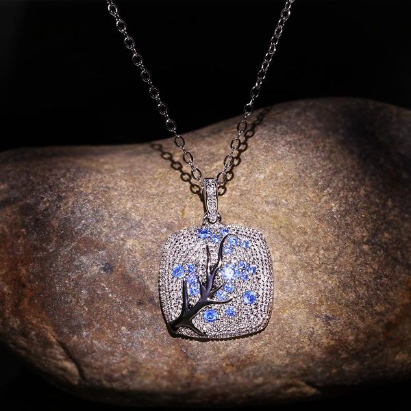 chains colorful zircon leaves branch pendant for women sparkling pink cherry tree cz delicate fashion necklace jewelry, Silver
chains colorful zircon leaves branch pendant for women sparkling pink cherry tree cz delicate fashion necklace jewelry, Silver