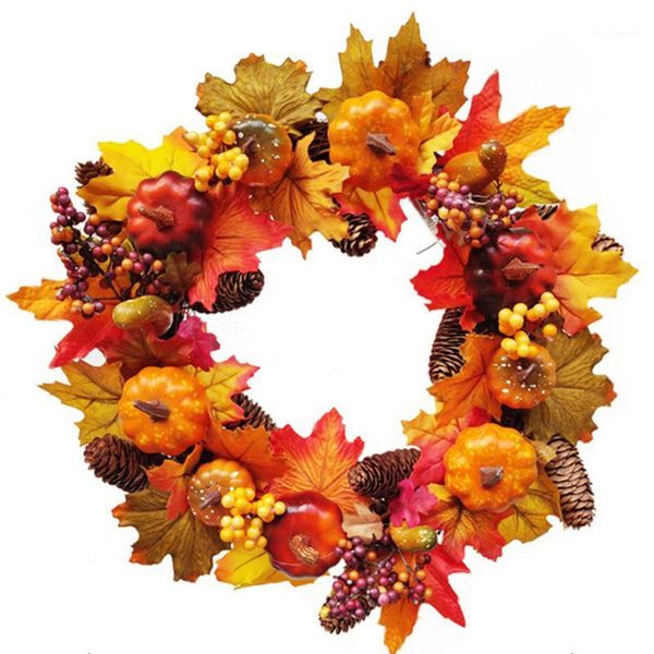 autumn simulation wreath pumpkin / cotton / pine cone garland christmas thanksgiving home decor door wall hanging decoration1
autumn simulation wreath pumpkin / cotton / pine cone garland christmas thanksgiving home decor door wall hanging decoration1