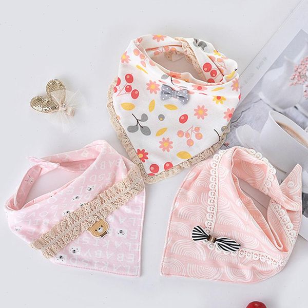 3pcs lot special bibs boy girl bandana cotton absorb bib burp cloth triangle scarf newborn princess accessories
3pcs lot special bibs boy girl bandana cotton absorb bib burp cloth triangle scarf newborn princess accessories