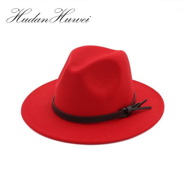 men women wool wide brim felt fedora classic jazz hat leather band decoration panama fedoras cap trilby formal hat1, Blue;gray
men women wool wide brim felt fedora classic jazz hat leather band decoration panama fedoras cap trilby formal hat1, Blue;gray