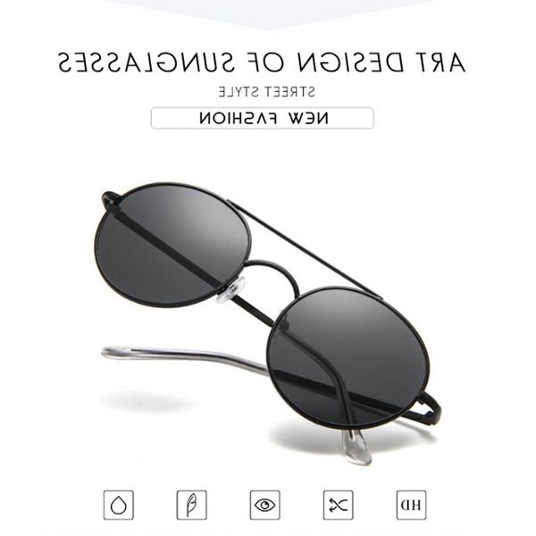 women lens es 48mm glass polarized men round mirror double bridge oculos de sol gafas
women lens es 48mm glass polarized men round mirror double bridge oculos de sol gafas
