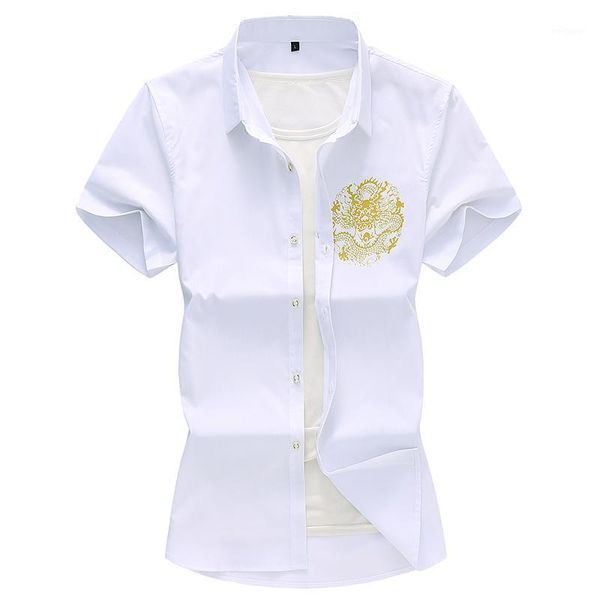 2020 men's summer short-sleeved shirt fashionable white shirt men's short sleeve multiple style choices1, White;black
2020 men's summer short-sleeved shirt fashionable white shirt men's short sleeve multiple style choices1, White;black