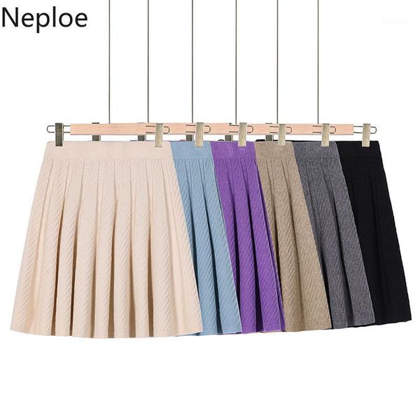 neploe knitted pleated skirt 2020 fall winter new clothes high waist mini sweet faldas student short skirts thicked warm jupe1, Black
neploe knitted pleated skirt 2020 fall winter new clothes high waist mini sweet faldas student short skirts thicked warm jupe1, Black