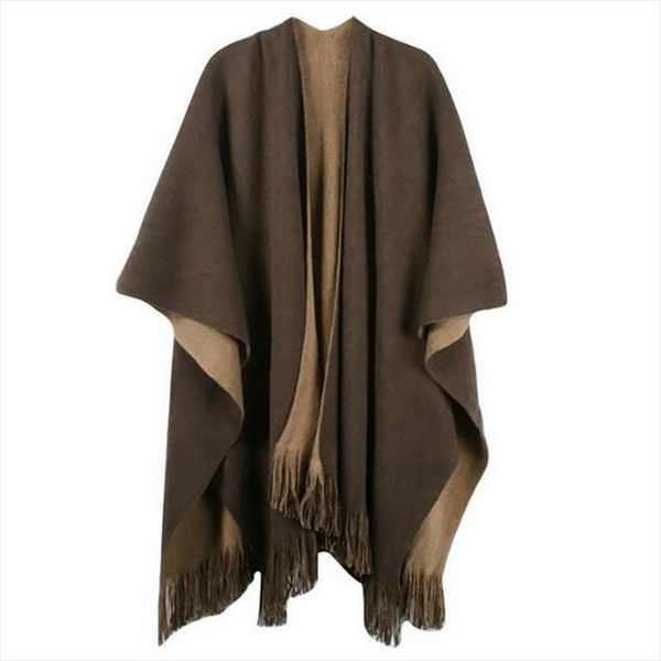 oversize deversible women winter knitted cashmere poncho capes shawl cardigans sweater coat q6 32e drop shipping high quality, White;black
oversize deversible women winter knitted cashmere poncho capes shawl cardigans sweater coat q6 32e drop shipping high quality, White;black