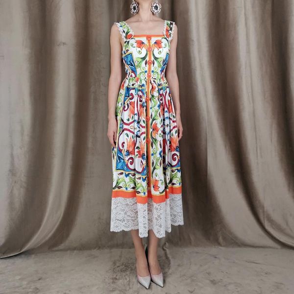 casual dresses summer women's fashion party beach elegant chic lace stitching print vintage button strap midi dress, Black;gray
casual dresses summer women's fashion party beach elegant chic lace stitching print vintage button strap midi dress, Black;gray