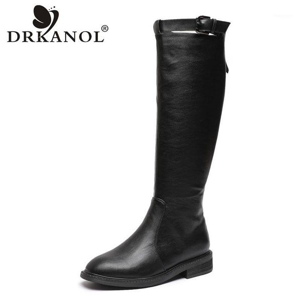 drknaol new autumn winter women boots genuine leather flat heel knee high boots classic black waterproof long leather warm1
drknaol new autumn winter women boots genuine leather flat heel knee high boots classic black waterproof long leather warm1
