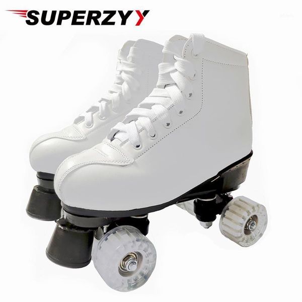 inline & roller skates white black womam men artificial leather outdoor shoes patins with transparent pu wheels1
inline & roller skates white black womam men artificial leather outdoor shoes patins with transparent pu wheels1