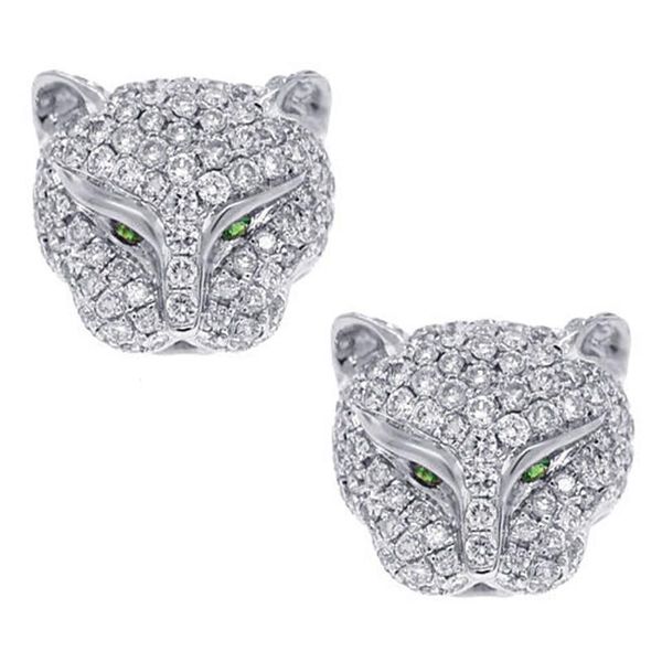 Classic Leopard Head Stud Earrings Men Cute Alloy Animal Silver Color Stud Earrings for Women 2021 Jewelry O5X569, Golden;silver
Classic Leopard Head Stud Earrings Men Cute Alloy Animal Silver Color Stud Earrings for Women 2021 Jewelry O5X569, Golden;silver