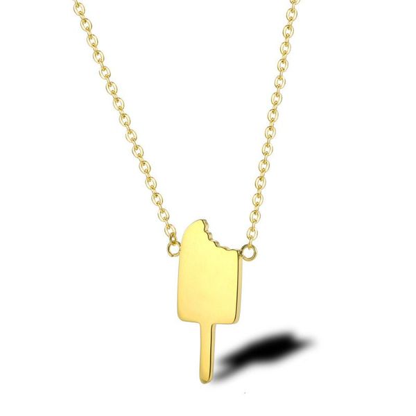 gold cream popsicle necklace stainless steel simple cream ins fashion temperament ladies clavicle chain necklace, Silver
gold cream popsicle necklace stainless steel simple cream ins fashion temperament ladies clavicle chain necklace, Silver