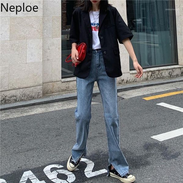 neploe denim pants women solid fashion zipper button ladies trousers spring 2020 new casual high waist female jeans 1c7111, Blue
neploe denim pants women solid fashion zipper button ladies trousers spring 2020 new casual high waist female jeans 1c7111, Blue