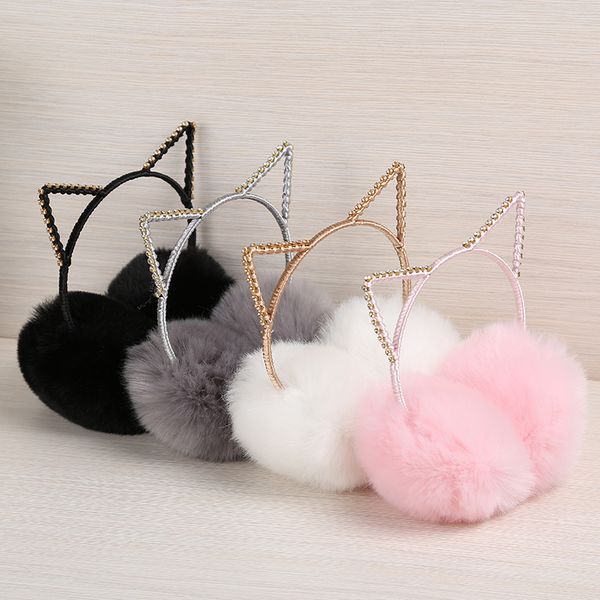 cute cat earmuffs winter fur плюшевых наушники сплошного цвета грелка стяжка для девочек наушников крышки
cute cat earmuffs winter fur плюшевых наушники сплошного цвета грелка стяжка для девочек наушников крышки