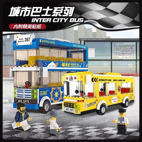 children's puzzle building block toy double deck city bus three dimensional model vehicle building block model
children's puzzle building block toy double deck city bus three dimensional model vehicle building block model
