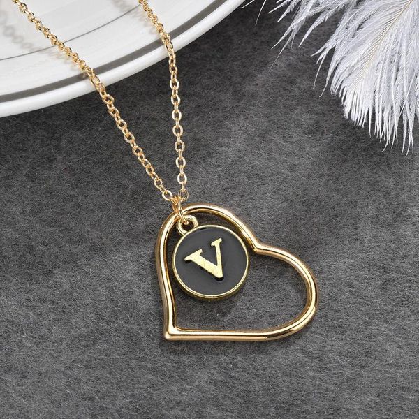 ins style girlfriends alphabet necklace female student korean version of the simple 26 english a-z letter peach heart clavicle c, Silver
ins style girlfriends alphabet necklace female student korean version of the simple 26 english a-z letter peach heart clavicle c, Silver