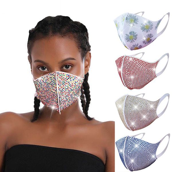 fashion women mask sequin rhinestone protective dust mask dustproof washable reusable elastic earloop face mouth masks designer masks
fashion women mask sequin rhinestone protective dust mask dustproof washable reusable elastic earloop face mouth masks designer masks