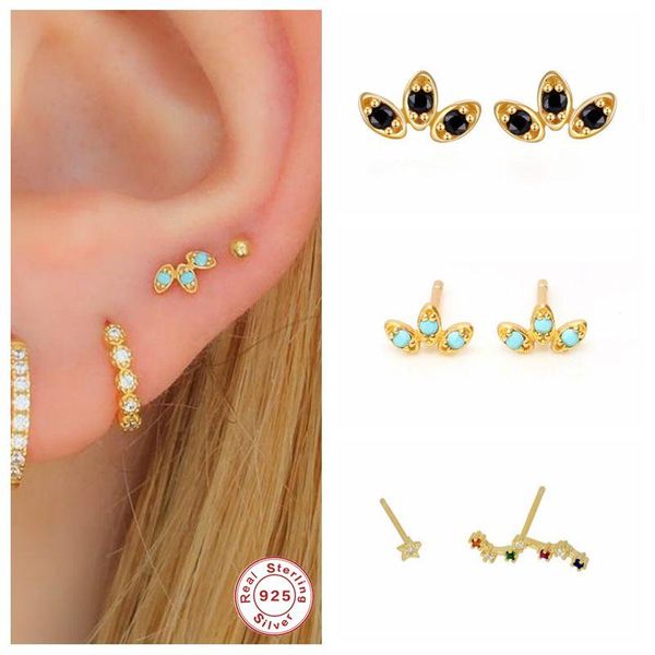 solid 925 sterling silver earring glitter turquoise mini stud earring for ladies woman earrings fine jewerly pendientes brincos, Golden;silver
solid 925 sterling silver earring glitter turquoise mini stud earring for ladies woman earrings fine jewerly pendientes brincos, Golden;silver