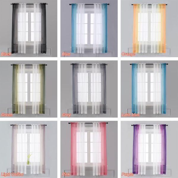 modern sheer curtains gradient color tulle curtains for living room kitchen bedroom home decorative window screening sheer voile
modern sheer curtains gradient color tulle curtains for living room kitchen bedroom home decorative window screening sheer voile