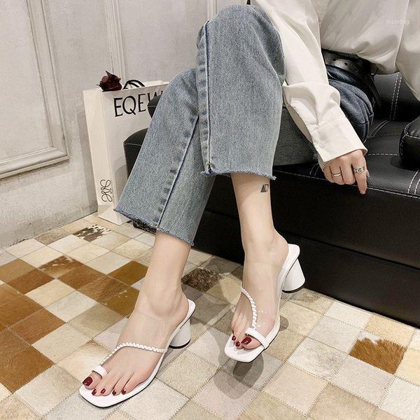 slippers 2021 summer fashion clip toe high-heeled sandals and wearing female wild thick heel x1701, Black
slippers 2021 summer fashion clip toe high-heeled sandals and wearing female wild thick heel x1701, Black