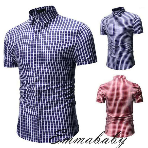 new fashion men plaids short sleeve shirt formal luxury casual business slim stylish dress shirts1, White;black
new fashion men plaids short sleeve shirt formal luxury casual business slim stylish dress shirts1, White;black