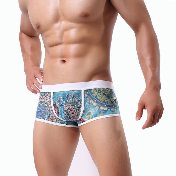 new 2019 mens underwear lace material transparent panties men's boxer underpants, Black;white
new 2019 mens underwear lace material transparent panties men's boxer underpants, Black;white