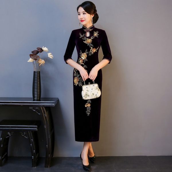 3sb6c cheongsam 2020 женщин юбки золотые бархатные пришивания бусин qipao длинные юбки cheongsam skirtsingle слой семь точек рукав весна нов, Black;gray
3sb6c cheongsam 2020 женщин юбки золотые бархатные пришивания бусин qipao длинные юбки cheongsam skirtsingle слой семь точек рукав весна нов, Black;gray