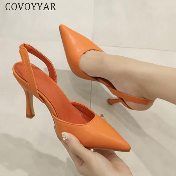 covoyyar 2020 high heels pointed toe thin heeled lady pumps elegant slingbacks spring summer women shoes stiletto sandals whh169 t200613, Black
covoyyar 2020 high heels pointed toe thin heeled lady pumps elegant slingbacks spring summer women shoes stiletto sandals whh169 t200613, Black