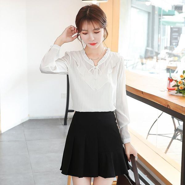 women's blouses & shirts coigarsam cute full sleeve blouse women spring chiffon bow add wool blusas womens and white red 92101
women's blouses & shirts coigarsam cute full sleeve blouse women spring chiffon bow add wool blusas womens and white red 92101