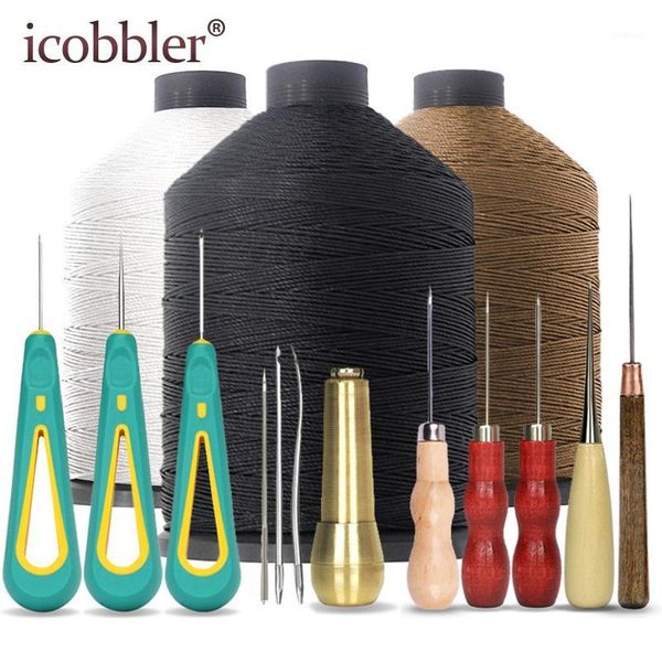 sewing tools kit large 0.8mm round waxed thread and various awl for leather shoemaker shoes bags stitching repair penetrate sole1, Black
sewing tools kit large 0.8mm round waxed thread and various awl for leather shoemaker shoes bags stitching repair penetrate sole1, Black