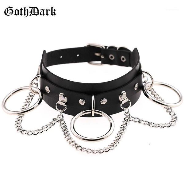 goth dark chocker necklace women leather gothic streetwear grunge choker metal harajuku chain collar fashion buckle torque 20201, Golden;silver
goth dark chocker necklace women leather gothic streetwear grunge choker metal harajuku chain collar fashion buckle torque 20201, Golden;silver