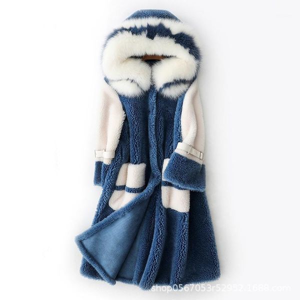 real fur coat women sheep shearling winter coat korean warm jacket fur collar hooded abrigos mujer invierno 2020 8960091, Black
real fur coat women sheep shearling winter coat korean warm jacket fur collar hooded abrigos mujer invierno 2020 8960091, Black