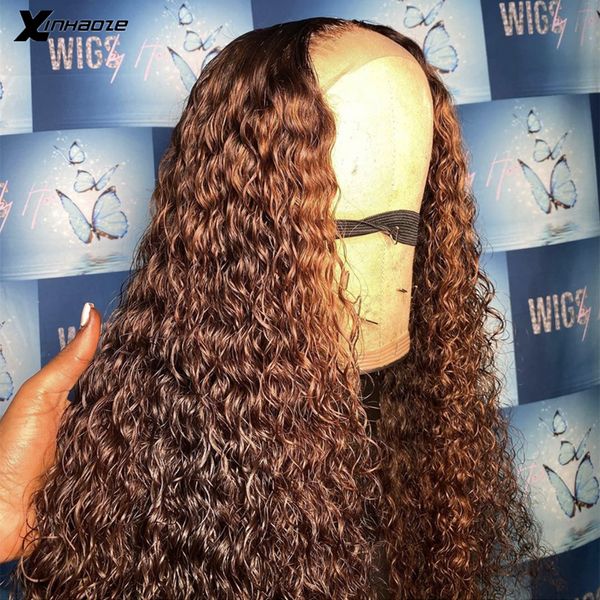 lace wigs highlight brown #30 kinky curly deep part front human hair brazilian remy 5*5'' silk base frontal wig for women, Black;brown
lace wigs highlight brown #30 kinky curly deep part front human hair brazilian remy 5*5'' silk base frontal wig for women, Black;brown