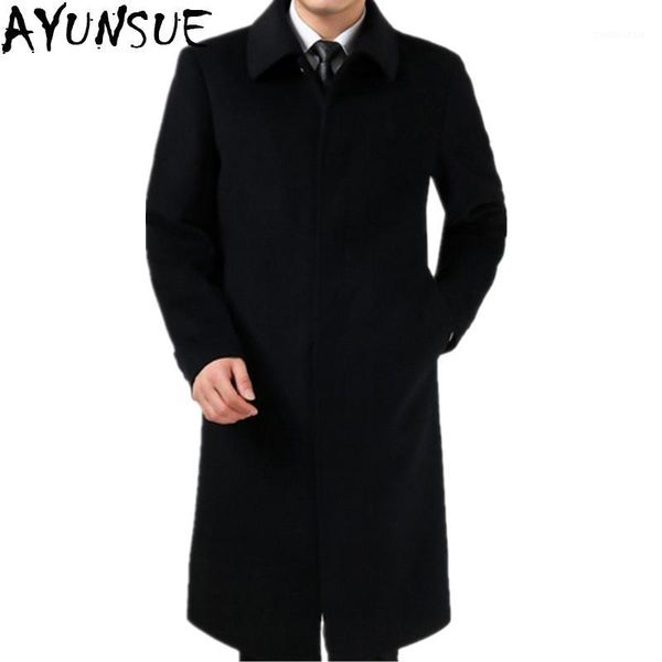 ayunsue plus size 4xl new fashion 2019 winter coat for men long pea jacket male windbreaker cashmere coat men overcoat lx7711, Black
ayunsue plus size 4xl new fashion 2019 winter coat for men long pea jacket male windbreaker cashmere coat men overcoat lx7711, Black