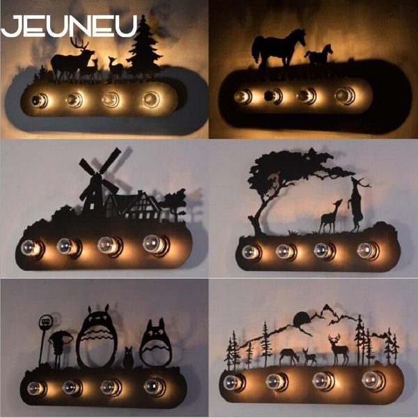 vintage american country lighting wall lamp e27 12 styles creative industrial horse animal wall light for bar bedroom restaurant
vintage american country lighting wall lamp e27 12 styles creative industrial horse animal wall light for bar bedroom restaurant