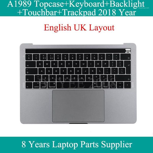 original new grey a1989 ase 2020 for pro retina 13" a1989 uk keyboard backlight trackpad touchpad case touchbar1
original new grey a1989 ase 2020 for pro retina 13" a1989 uk keyboard backlight trackpad touchpad case touchbar1