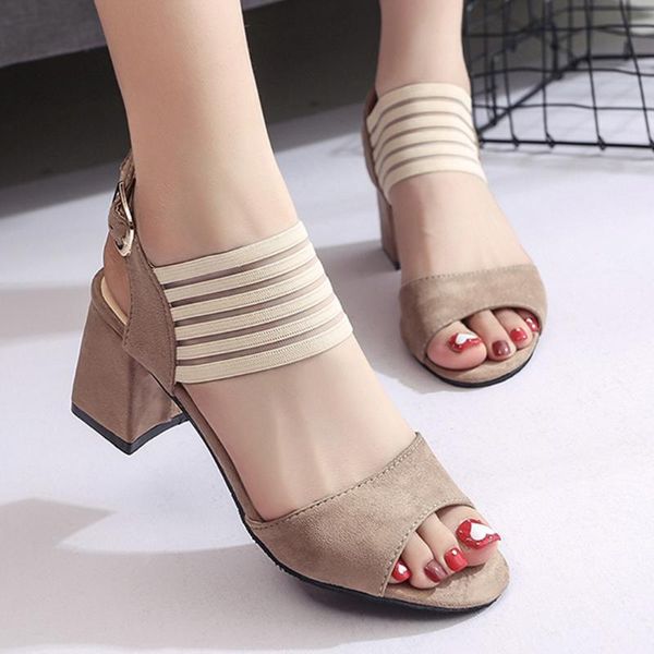 women's fish mouth sandals fashion non-slip open toe sandals belt buckle ladies solid casual shoes 2021 new rome style sandalia, Black
women's fish mouth sandals fashion non-slip open toe sandals belt buckle ladies solid casual shoes 2021 new rome style sandalia, Black