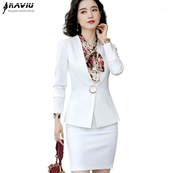 professional skirt suits women black white 2019 autumn winter fashion long sleeve blazer and skirt office ladies work wear1, White;black
professional skirt suits women black white 2019 autumn winter fashion long sleeve blazer and skirt office ladies work wear1, White;black