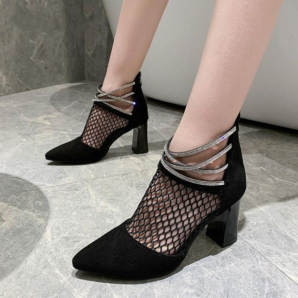 boots llogai fashion black mesh women summer square heels crystal lady breathable shoes woman ankle sandalias mujer
boots llogai fashion black mesh women summer square heels crystal lady breathable shoes woman ankle sandalias mujer